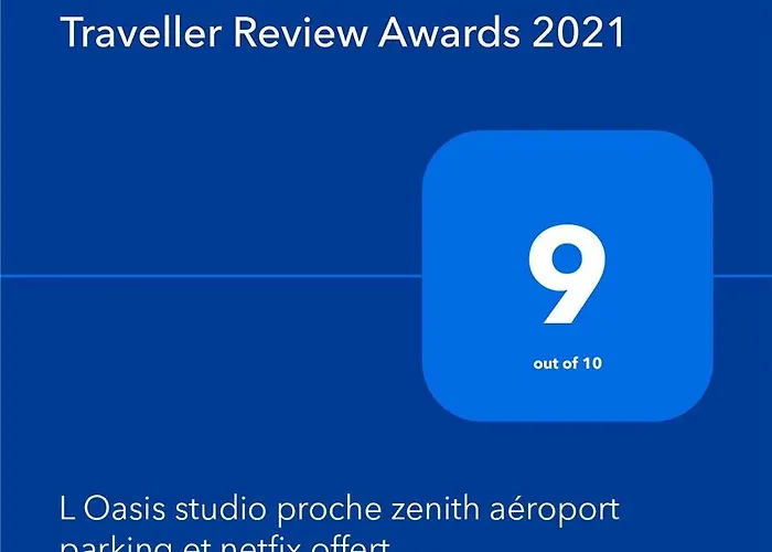 Lägenhet L Oasis Proche Hopital Et Aeroport Piscine Parking &netflix *